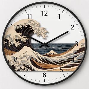 Tiché HDF hodiny - Great Wave of Kanagawa