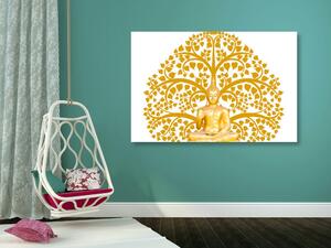 Obraz Budha so stromom života