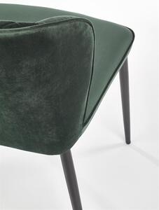 Halmar K399 jedálenská stolička tmavo zelená