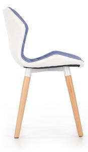 Halmar K277 stolička, svetlo modrá / biela