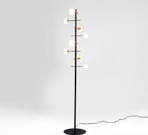 KARE Trapez stojaca lampa, 8-plameňová