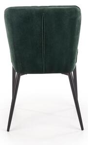 Halmar K399 jedálenská stolička tmavo zelená