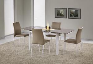 Halmar ALSTON stôl béžový/biely