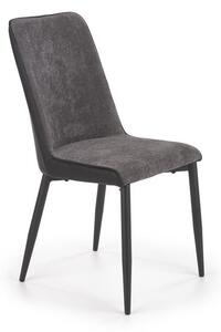 Halmar K368 jedálenská stolička šedá / čierna