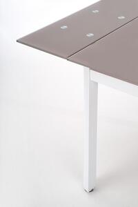 Halmar ALSTON stôl béžový/biely