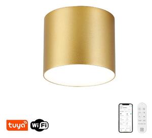 Immax NEO 07317L - LED stmievateľné stropné svietidlo RONDATE 18W/230V 11,5 cm Wi-Fi Tuya zlaté