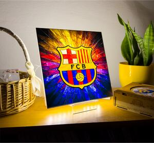 Stolná lampa FC Barcelona - Crystal