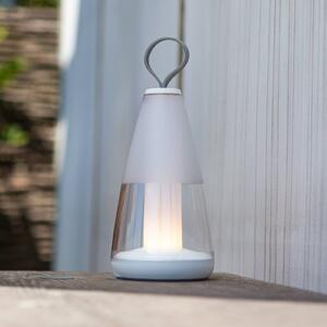 Stolová LED lampa Pepper, RGBW, smart, biela