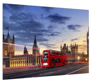 Obraz Londýna s autobusom (70x50 cm)