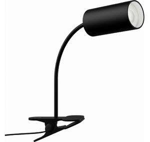 Immax NEO 08293L - Flexibilná lampa so svorkou PUNTO 1xGU10/9W/230V čierna