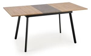 Halmar ALBON rozkladací stôl dub sonoma / šedá