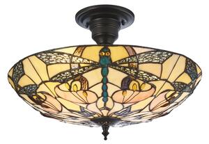 Endon 111892 - Prisadený luster Tiffany ASHTON 3xE27/10W/230V priemer 45 cm