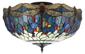 Endon 111899 - Stropné svietidlo Tiffany DRAGONFLY 3xE27/10W/230V pr. 50 cm