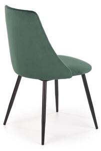 Halmar K405 jedálenská stolička tmavo zelená