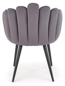Halmar K410 stolička šedá velvet