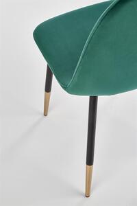 Halmar K379 stolička tmavo zelená