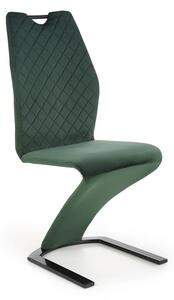 Halmar K442 stolička tmavo zelená