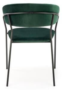 Halmar K426 stolička tmavo zelená