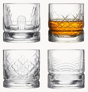 Poháre na whisky Dandy, 4 ks