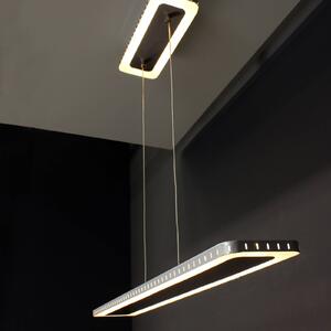 LED svetlo Solaris 3-step-dim 70 cm strieborná