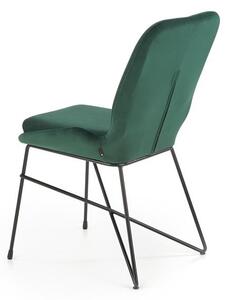 Halmar K454 stolička tmavo zelená