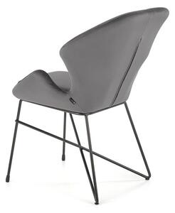 Halmar K458 stolička šedá