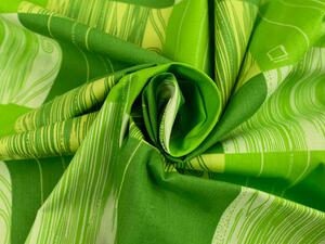 Bavlnené obliečky SONKA zelené Rozmer obliečky: 70 x 90 cm | 140 x 200 cm