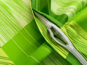 Bavlnené obliečky SONKA zelené Rozmer obliečky: 70 x 90 cm | 140 x 200 cm