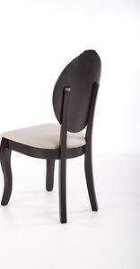 Halmar VELO stolička čierna/béžová