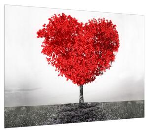 Zamilovaný obraz stromu (70x50 cm)