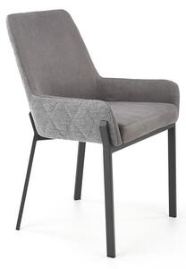 Halmar K439 stolička tmavo šedá, šedá
