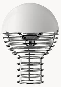 Malá stmievateľná prenosná stolová LED lampa Wire, dizajn Verner Panton
