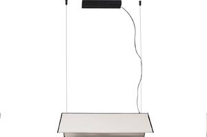 Ludovico Povrchové závesné svetlo LED, 60 cm, biela