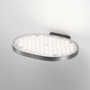 FLOS Oplight W1 nástenné LED svetlo sivá metalická