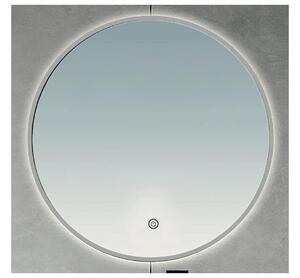 BRILAGI - LED kúpeľňové zrkadlo VENA SILVER LED/32W/230V priemer 100 cm IP44 stmievateľné +CCT