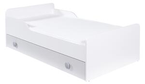 Posteľ TOP BABY s matracom sivá 80x160