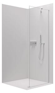Cerano, pevná sprchová zástena pre dvere Marino a Volpe 90x190 cm, 6mm číre sklo, chrómový profil, CER-CER-420258