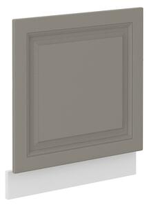 Dvierka pre vstavanú umývačku SOPHIA - 60x57 cm, svetlo šedá / biela