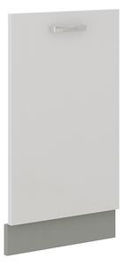 Dvierka pre vstavanú umývačku ULLERIKE - 45x72 cm, biela / šedá