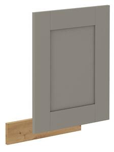 Dvierka na vstavanú umývačku LAILI - 45x57 cm, svetlo šedá / dub artisan