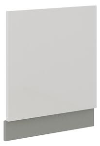 Dvierka pre vstavanú umývačku ULLERIKE - 60x57 cm, biela / šedá