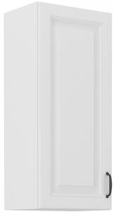Vysoká horná skrinka SOPHIA - šírka 40 cm, biela
