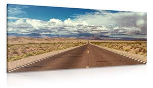 Obraz cesta v púšti