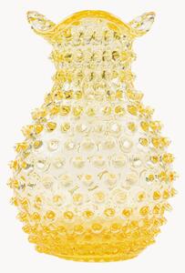 Ručne fúkaná váza Hobnail, V 21 cm