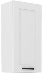 Vysoká horná skrinka LAILI - šírka 45 cm, biela