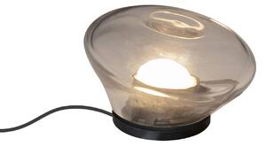 Karman Agua stolová LED lampa Ø 13 cm, sklo číra