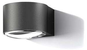 LOOM DESIGN Frey LED nástenné svietidlo IP65 1x6W čierne