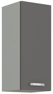 Horná kuchynská skrinka ULLERIKE - šírka 30 cm, šedá