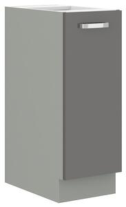 Výsuvná skrinka ULLERIKE - šírka 30 cm, šedá