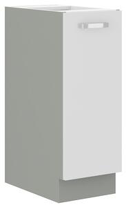 Výsuvná skrinka ULLERIKE - šírka 30 cm, biela / šedá
